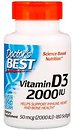 Фото Doctor's Best Vitamin D3 50 мкг (2000 IU) 180 капсул (DRB00210)