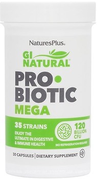 Фото Nature's Plus Probiotic Mega 30 капсул