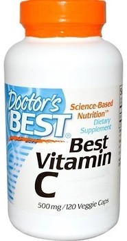 Фото Doctor's Best Vitamin C 500 мг 120 капсул