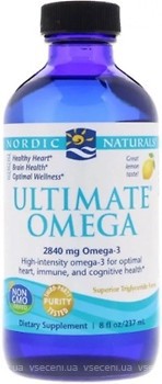 Фото Nordic Naturals Ultimate Omega со вкусом лимона 237 мл (NOR02793)