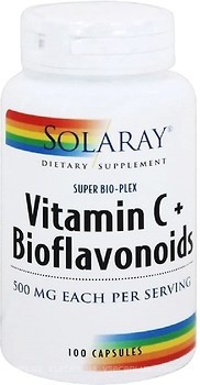 Фото Solaray Vitamin C Bioflavonoids 100 капсул