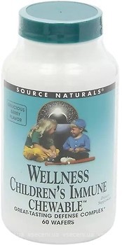 Фото Source Naturals Wellness Children's Immune 60 таблеток