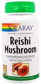 Фото Solaray Reishi Mushroom 600 мг 100 капсул (SOR01505)