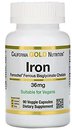 Фото California Gold Nutrition Ferrochel Iron 36 мг 90 капсул