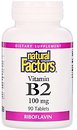 Фото Natural Factors Vitamin B2 100 мг 90 таблеток (NFS01215)