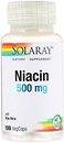 Фото Solaray Niacin 500 мг 100 капсул (SOR04363)