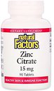 Фото Natural Factors Zinc Citrate 15 мг 90 таблеток (NFS01678)