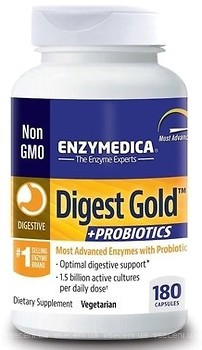 Фото Enzymedica Digest Gold + Probiotics 180 капсул (ENZ29091)
