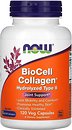 Фото Now Foods BioCell Collagen Hydrolyzed Type II 120 капсул (03008)