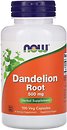 Фото Now Foods Dandelion Root 500 мг 100 капсул (04645)