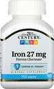Фото 21st Century Iron 27 мг 110 таблеток