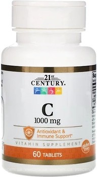 Фото 21st Century Vitamin C 1000 мг 60 таблеток