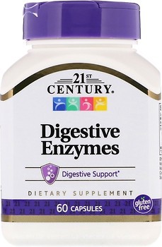 Фото 21st Century Digestive Enzymes 60 капсул