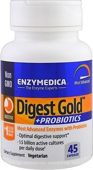 Фото Enzymedica Digest Gold + Probiotics 45 капсул