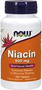 Фото Now Foods Niacin 500 мг 100 таблеток