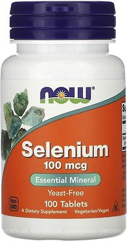 Фото Now Foods Selenium 100 мкг 100 таблеток