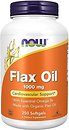 Фото Now Foods Flax Oil 1000 мг 250 капсул