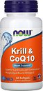 Фото Now Foods Krill & CoQ10 60 капсул
