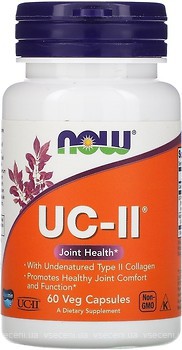 Фото Now Foods Collagen UC-II 60 капсул (03134)