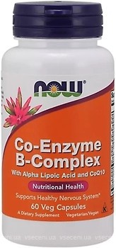 Фото Now Foods Co-Enzyme B-Complex 60 капсул