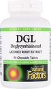 Фото Natural Factors DGL Deglycyrrhizinated Licorice Root Extract 90 таблеток