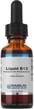 Фото Douglas Laboratories Liquid B12 со вкусом вишни 30 мл