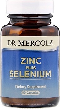 Фото Dr. Mercola Zinc Plus Selenium 90 капсул