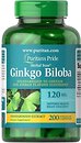 Фото Puritan's Pride Ginkgo Biloba Standardized Extract 120 мг 200 капсул