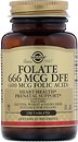 Фото Solgar Folate 666 мкг DFE Metafolin 400 мкг 250 таблеток