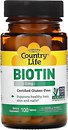 Фото Country Life High Potency Biotin 1 мг 100 таблеток