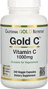 Фото California Gold Nutrition Vitamin C 1000 мг 240 капсул