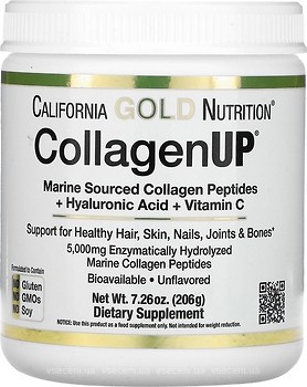 Фото California Gold Nutrition Collagen Up 206 г