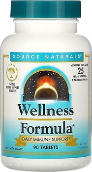 Фото Source Naturals Wellness Formula 90 таблеток