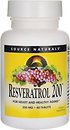 Фото Source Naturals Resveratrol 200 мг 60 таблеток (SN2293)