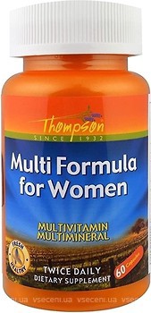 Фото Thompson Multi Formula For Women 60 капсул