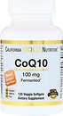 Фото California Gold Nutrition CoQ10 100 мг 120 капсул (CGN00944)
