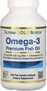 Фото California Gold Nutrition Omega-3 Premium Fish Oil 240 капсул