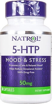 Фото Natrol 5-HTP 50 мг 30 капсул
