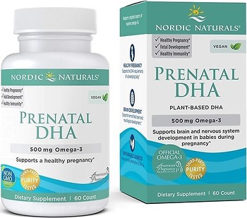 Фото Nordic Naturals Prenatal DHA 500 мг 60 капсул