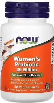 Фото Now Foods Woman's Probiotic 20 Billion 50 капсул