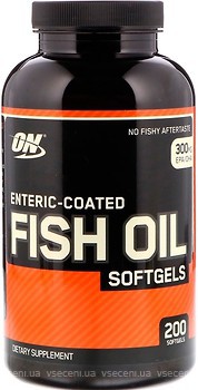 Фото Optimum Nutrition Fish Oil 200 капсул