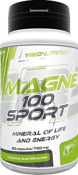 Фото Trec Nutrition Magne 100 Sport 60 капсул