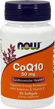 Фото Now Foods CoQ10 50 мг 50 капсул