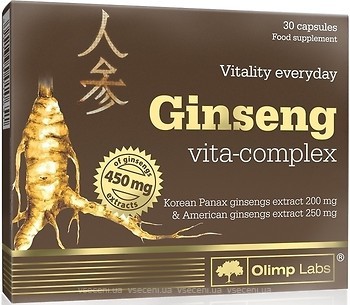 Фото Olimp Labs Ginseng Vita Complex 30 капсул
