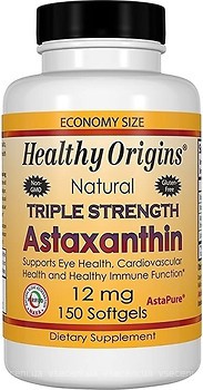 Фото Healthy Origins Astaxanthin 12 мг 150 капсул