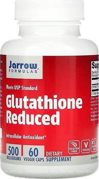 Фото Jarrow Formulas Glutathione Reduced 500 мг 60 капсул (JRW15039)