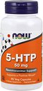 Фото Now Foods 5-HTP 50 мг 90 капсул