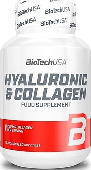 Фото BioTech Hyaluronic & Collagen 30 капсул