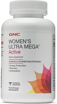 Фото GNC Womens Ultra Mega Active 180 таблеток