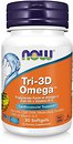 Фото Now Foods Tri-3D Omega 30 капсул